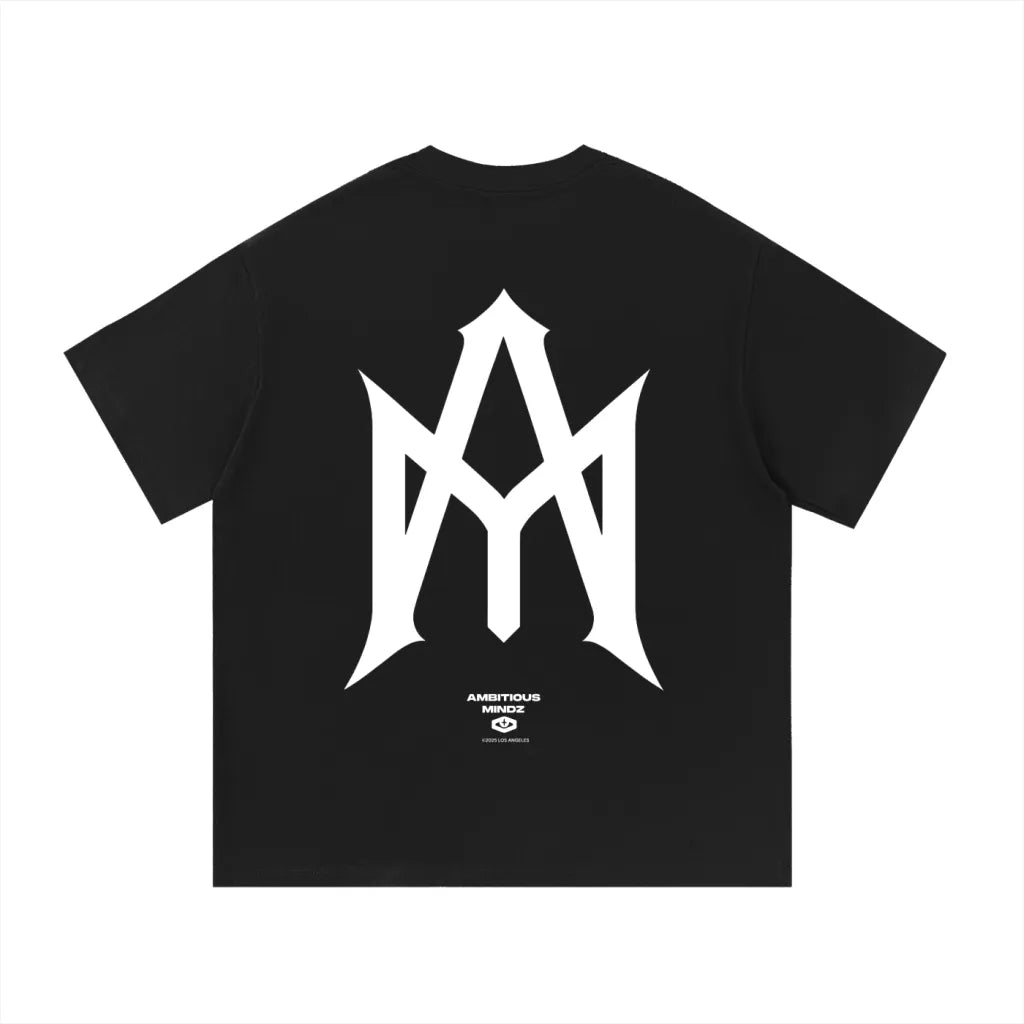 BLACK & WHITE HEAVYWEIGHT TEE