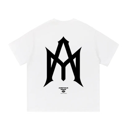 WHITE & BLACK HEAVYWEIGHT TEE